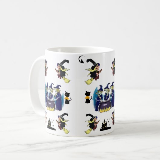 tasse halloween (Devant gauche)