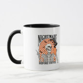 Tasse Halloween Cauchemar avant le café (Gauche)
