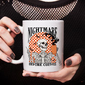 Tasse Halloween Cauchemar avant le café