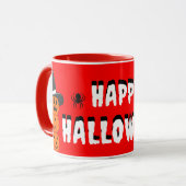 Tasse Halloween citrouille (Devant gauche)