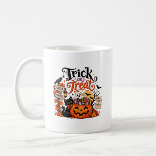 Tasse Halloween Citrouille Trick or Treat