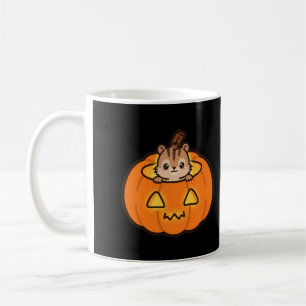 Tasse Halloween écureuil citrouille