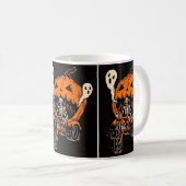 Tasse Halloween effrayante (Devant droit)