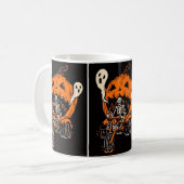 Tasse Halloween effrayante (Devant gauche)