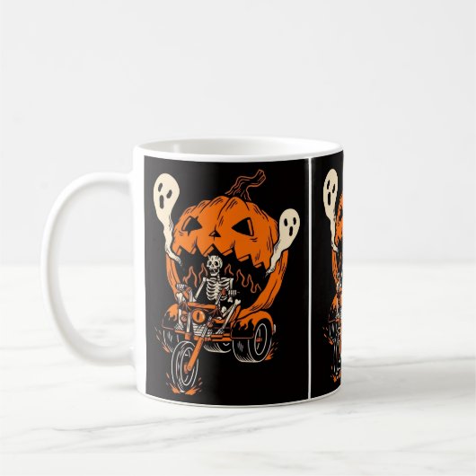 Tasse Halloween effrayante (Gauche)
