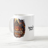 Tasse Halloween Nuits Hantées – Fête Citrouille Ef (Devant gauche)