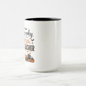 Tasse Halloween Prof Petit Fantôme Accent Noir (Centre)