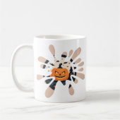 Tasse Halloween Splash Citrouille Effrayante (Gauche)