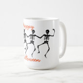 Tasse Halloween/Squelettes (Devant droit)
