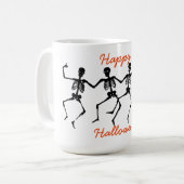 Tasse Halloween/Squelettes (Devant gauche)