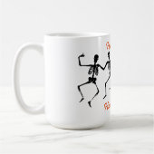 Tasse Halloween/Squelettes (Gauche)