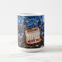 Tasse Halloween Zombie « Les délais ne meurent jam