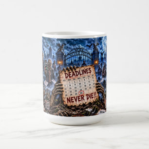 Tasse Halloween Zombie « Les délais ne meurent jam