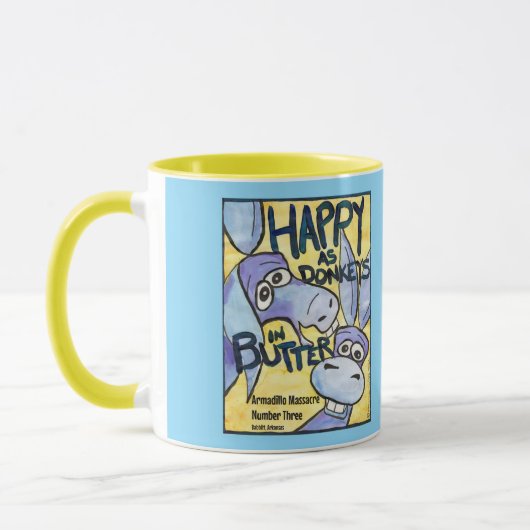 Tasse Happy as Donkeys (Gauche)