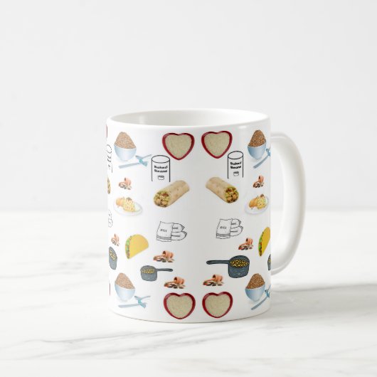 tasse haricots de riz (Devant droit)