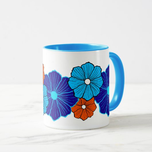 Tasse Hawaï Tropical (Devant droit)
