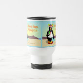 Tasse hawaïenne de voyage de pingouin (Centre)