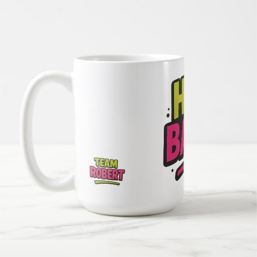 Tasse "Hé, Bébé?" (Gauche)