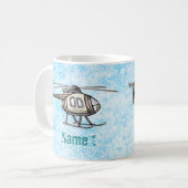 Tasse Hélicoptère frénétique (Devant gauche)