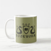 Tasse héraldique de rat de bibliothèque (Gauche)