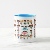 Tasse "Héritage, pas handicap" (Centre)