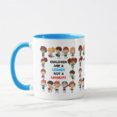 Tasse "Héritage, pas handicap" (Gauche)