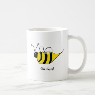 Tasse heureuse d'abeille