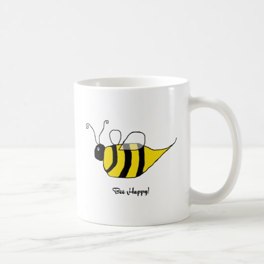 Tasse heureuse d'abeille (Droite)