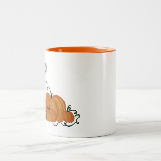 Tasse heureuse d'automne (Centre)