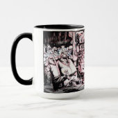 Tasse heureuse de barre (Gauche)