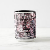 Tasse heureuse de barre (Centre)