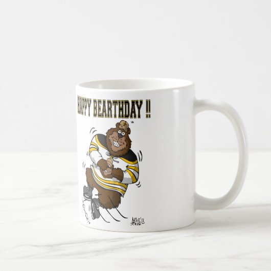 Tasse heureuse de Bearthday Cooffe (Droite)