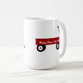 Tasse heureuse de chariot (Devant droit)