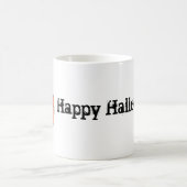 Tasse heureuse de Halloween de crâne déplaisant (Centre)