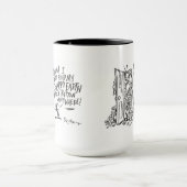 Tasse heureuse de jour de la terre (Centre)