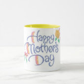 Tasse heureuse de jour de mères (Centre)