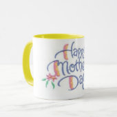 Tasse heureuse de jour de mères (Devant gauche)