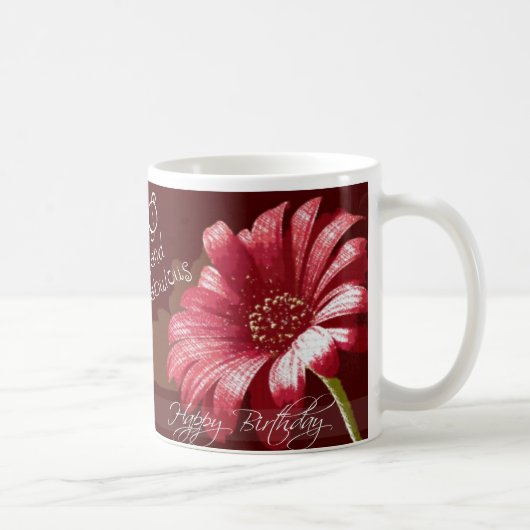 Tasse heureuse de l'anniversaire de la diva (Droite)