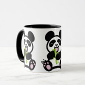 Tasse heureuse de panda (Devant gauche)