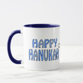 Tasse heureuse de radio-amateur de Hanukah (Gauche)