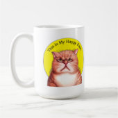 Tasse heureuse de Roosevelt de visage (Gauche)