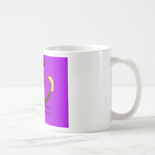 tasse heureuse de singe (Droite)