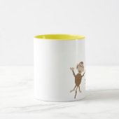 Tasse heureuse de singes (Centre)