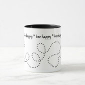 tasse heureuse de traînée d'abeille (Centre)