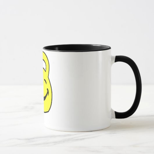 TASSE HEUREUSE DE VISAGE DE KETTLEBELL (Droite)