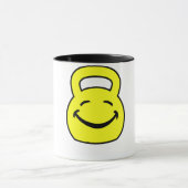 TASSE HEUREUSE DE VISAGE DE KETTLEBELL (Centre)