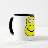 TASSE HEUREUSE DE VISAGE DE KETTLEBELL (Devant gauche)