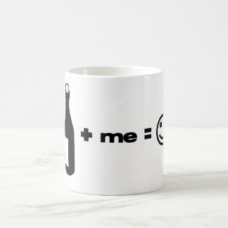 Tasse heureuse d'équation