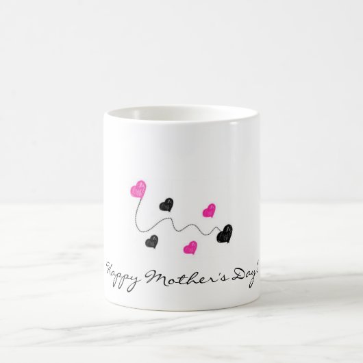 Tasse heureuse du jour de mère (Centre)