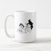 Tasse heureuse/fâchée de client (Gauche)